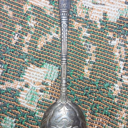 Victorian spoons used with high relief from 19th century