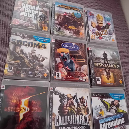 PlayStation 3 games bundle and individual titles like new