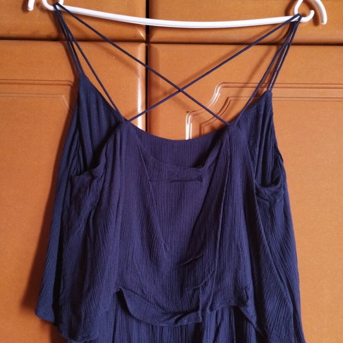 Long summer dress blue like new