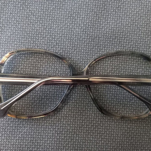 Optolux vintage eyeglass frame like new, gray brown