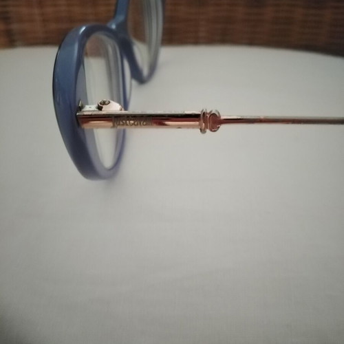 Just Cavalli women's cat eye glasses like new, blue frame