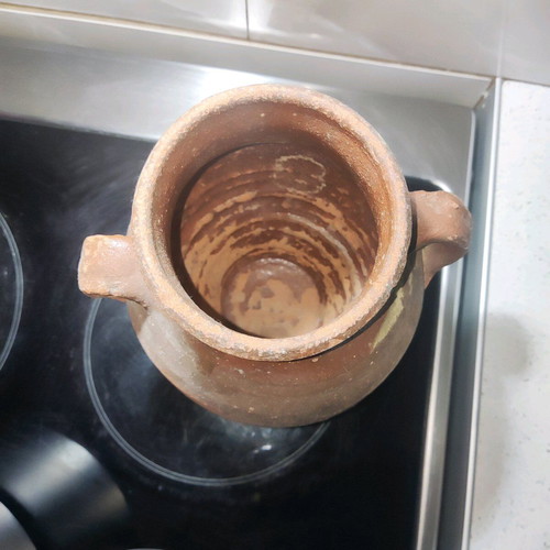 Κεραμικό πυθαράκι μεταχειρισμένο, παλιό ελληνικό 1930-50