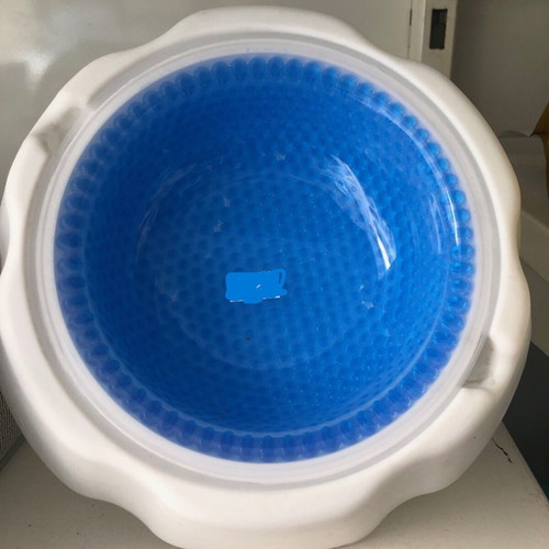 Frosty Bowl cooling water bowl for dog and cat 470ml 24cm new