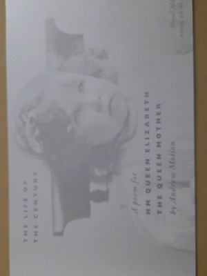 UK Booklet Stamps Queen Elizabeth Queen Mother new