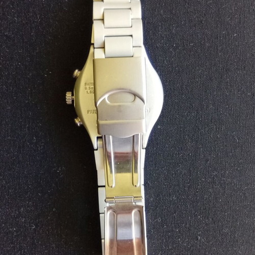 Swatch watch with aluminum case and bracelet like new