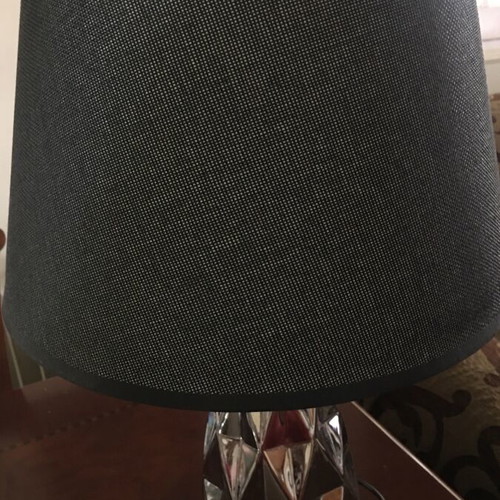 Lamp silver color new