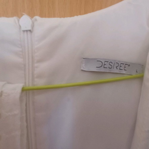 Desiree jumpsuit white like new, size L