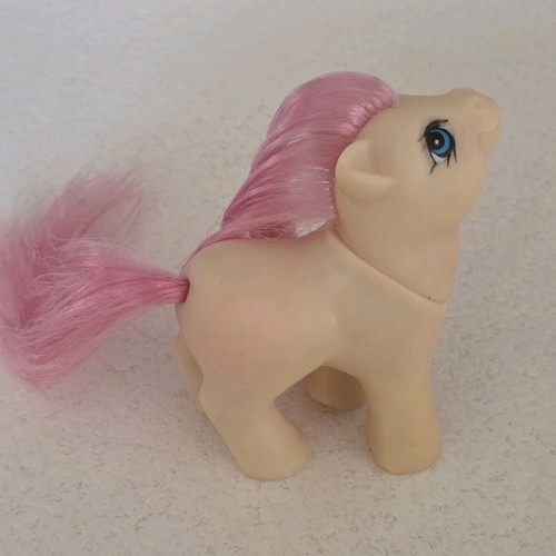 My Little Pony Chionoula bebe used, rare collectible from 1980s