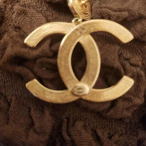 Chanel original earrings, gold tone