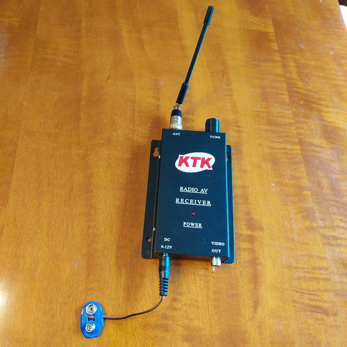 KTK Radio AV Receiver used, 9-12V