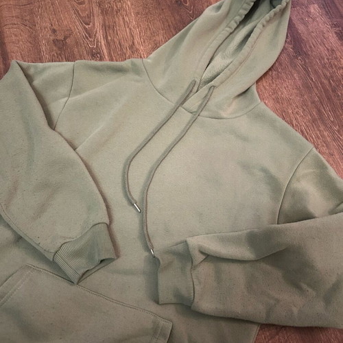 Abysse green hoodie like new, size S