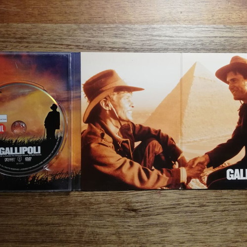Gallipoli DVD like new with Greek subtitles