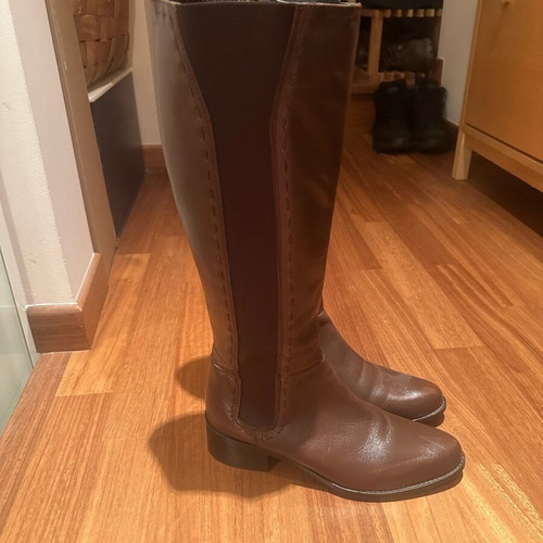 Brown riding boots size 38 like new