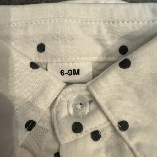 Baptism Set with Suspenders, Hat and Bow Tie like new