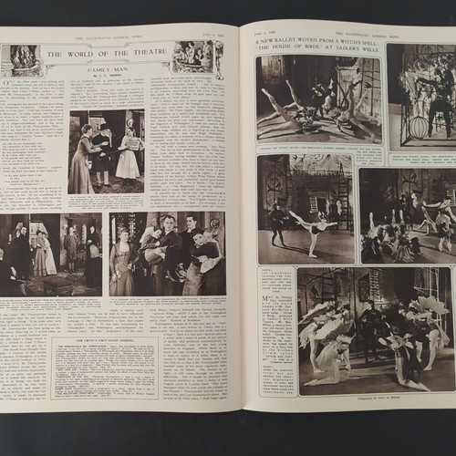 The Illustrated London News vintage magazine 1955