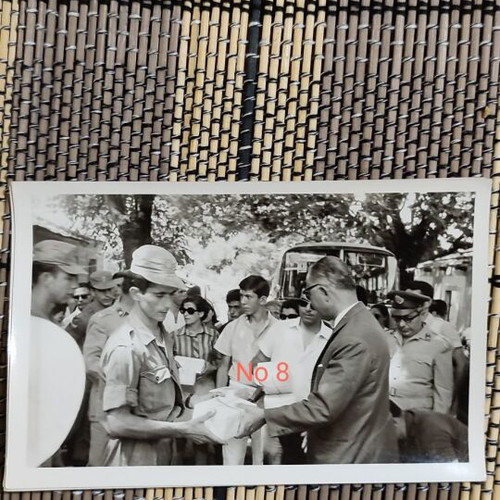 Photos of OTE Club Patras April 21, 1967 like new, black and white
