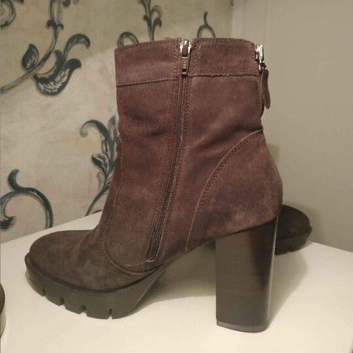 Alpe boots brown suede new, size 40