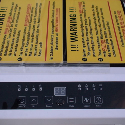 Trotec PAC 2010 SH portable air conditioner like new