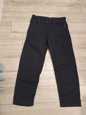 BOSS Hugo Boss μαύρο casual chino παντελόνι σαν καινούργιο, μέγεθος L