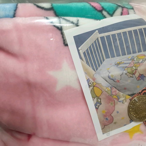 Spanish luxury bebe blanket 1.10x1.40 m new