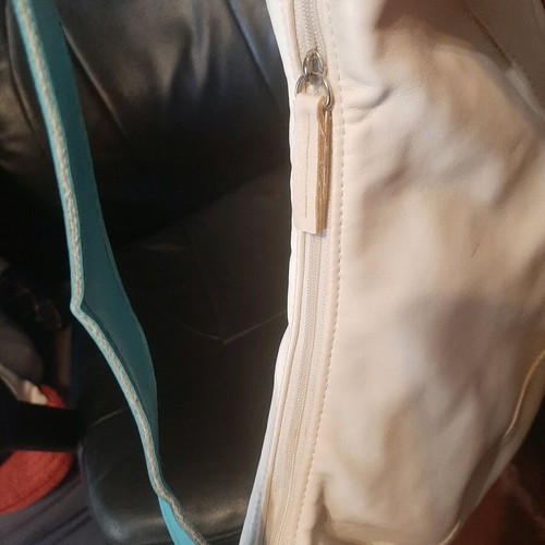 Shoulder bag like new with 3 looks, multicolor