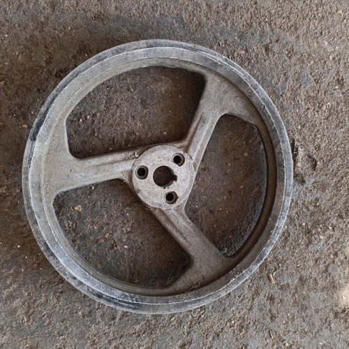 Aluminum double pulley used 310 millimeters