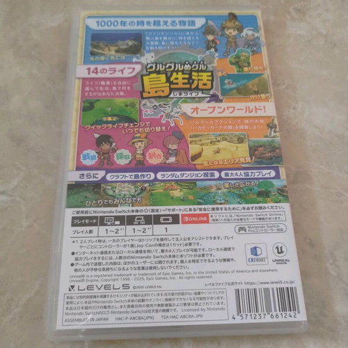 Nintendo Switch game Fantasy Life The Girl Who Steals Time like new