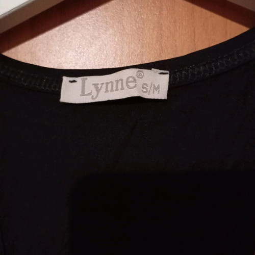 Lynne Top With Sequins Like New, Black And Silver
