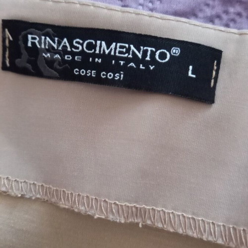 Rinascimento beige dress size L