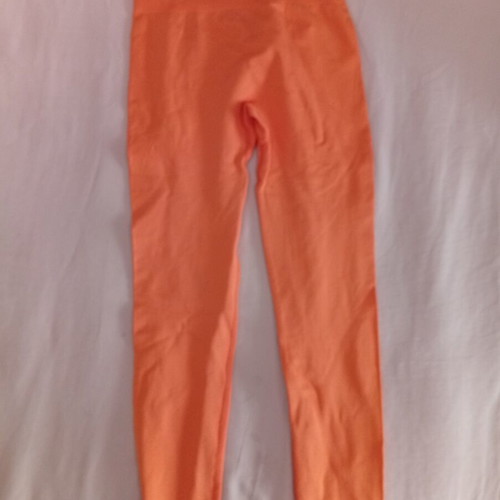 Sports leggings scrunch butt fit, orange, size S-M, new