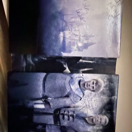 Merlin Boxset DVD Season 3 like new, personally autographed by main cast
