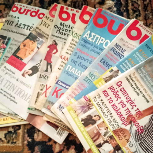 Burda Vintage Fashion Magazines Pack No5 like new