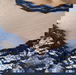  29€ Φόρεμα καινούριο δαντέλα μπλε με το ταμπελάκι του