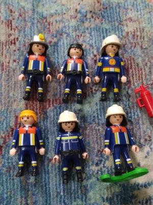 Playmobil firefighters like new
