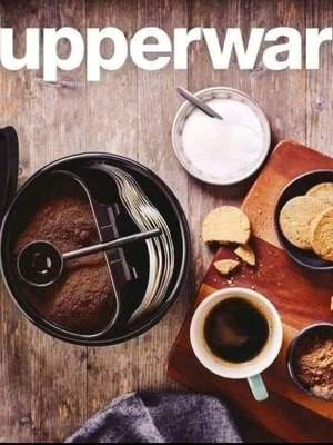 Coffee box Tupperware airtight coffee container 3.7L new
