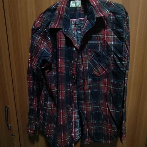 Men's dress shirts used, sizes M and L, multicolored