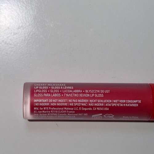 Nyx This Is Milky Gloss Cherry Milkshake 4ml like new
