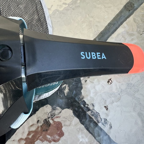 Full face sea mask like new with case