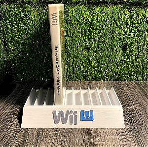 3D printed βάση παιχνιδιών Nintendo Wii U (Nintendo Wii U Game Stand)