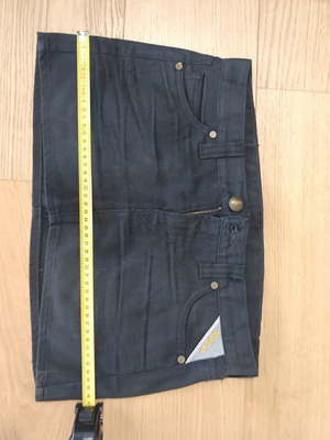 Replay mini denim skirt used, black, size S