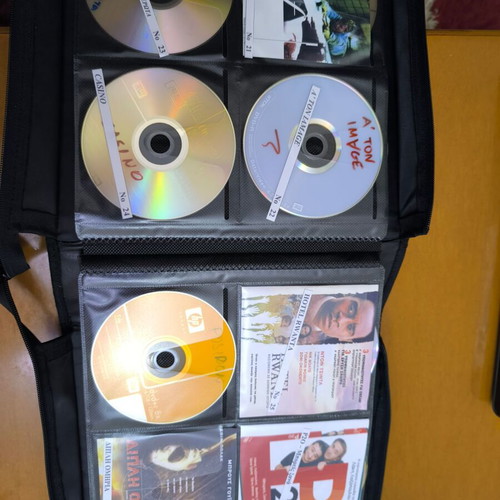 CD - DVD Carrying Case 240 Slots Used