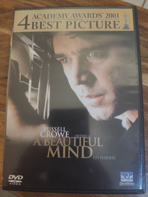 A Beautiful Mind DVD like new with Greek subtitles