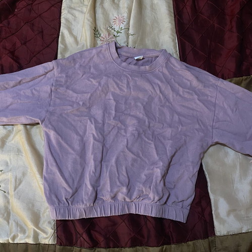 Sweatshirt like new, size 164 cm, purple