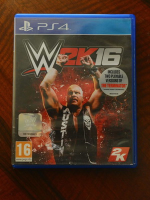 WWE 2K16 PS4 used in good condition