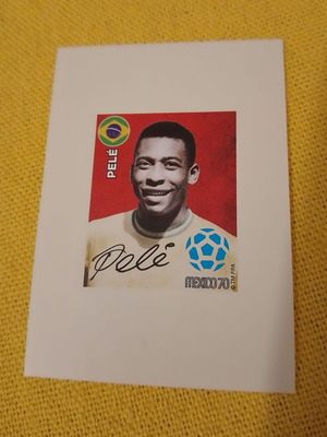 Pele Panini Russia 2018 (Mexico 70) нов с подарък рамка