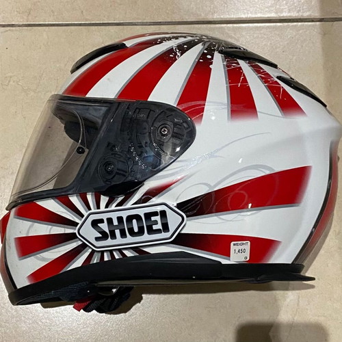 shoei cx-1 helmet Shields Hardcoat Shield improved ventilation Shoei CX-1 / CX-1V Pinlock