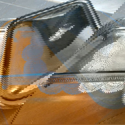 Σκεύος Buffet Marinex με Επάργυρη Βάση και Καπάκι EPNS καινούργιο