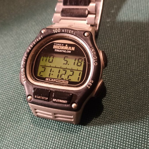 Timex Ironman Triathlon 1997 Model 746 vintage men's watch like new