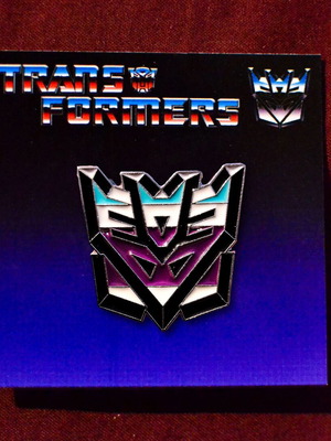 Transformers Decepticons Metal Pin new