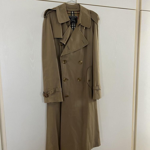 Burberry men's trench coat used, beige, XL